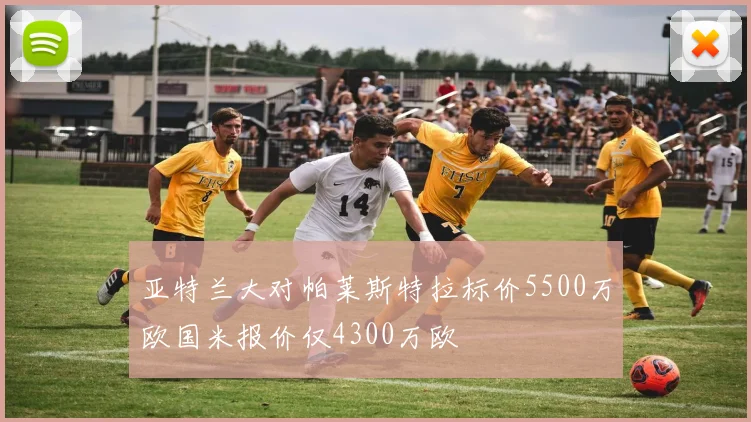 亚特兰大对帕莱斯特拉标价5500万欧国米报价仅4300万欧
